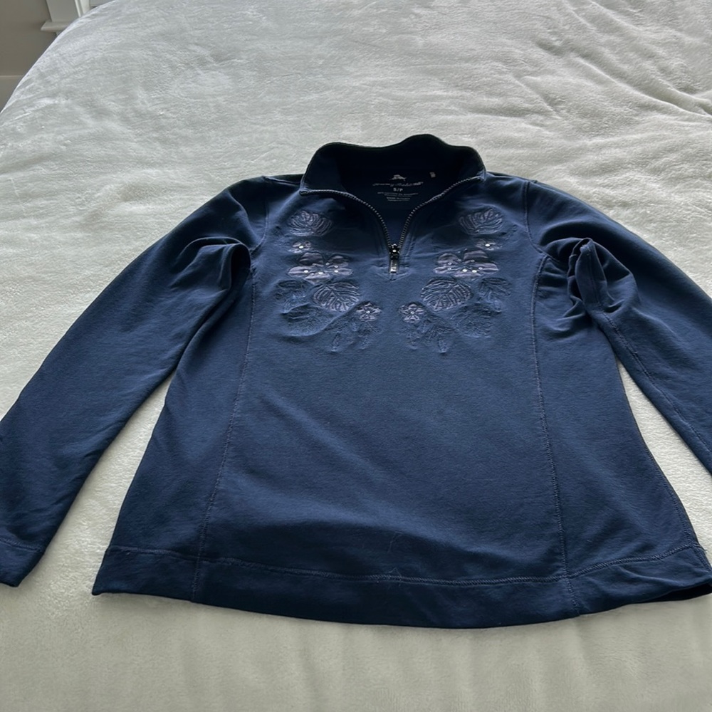 COPY - Tommy Bahamas quarter zip